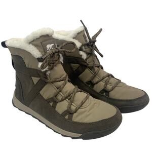 NWOT Sorel Womens Sz 11 Whitney II Flurry Waterproof Boots Snow Hiking Winter